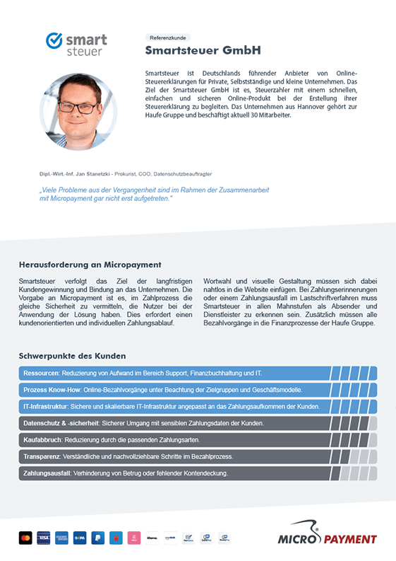 Smartsteuer Micropayment AG