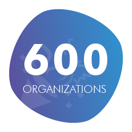 600 organizations under contract